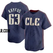 CJ Kayfus Men's Cleveland Guardians Navy Limited 2024 City Connect Jersey