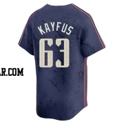 CJ Kayfus Men's Cleveland Guardians Navy Limited 2024 City Connect Jersey