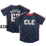 CJ Kayfus Toddler Cleveland Guardians Navy Limited Preschool & 2024 City Connect Jersey