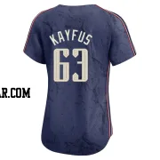 CJ Kayfus Women's Cleveland Guardians Navy Limited 2024 City Connect Jersey