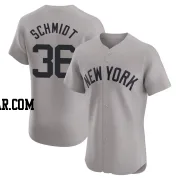 Clarke Schmidt Men's New York Yankees Gray Elite Road Jersey