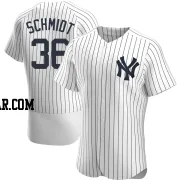 Clarke Schmidt Men's New York Yankees White Authentic Home Jersey