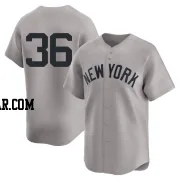 Clarke Schmidt Youth New York Yankees Gray Limited Away 2nd Jersey