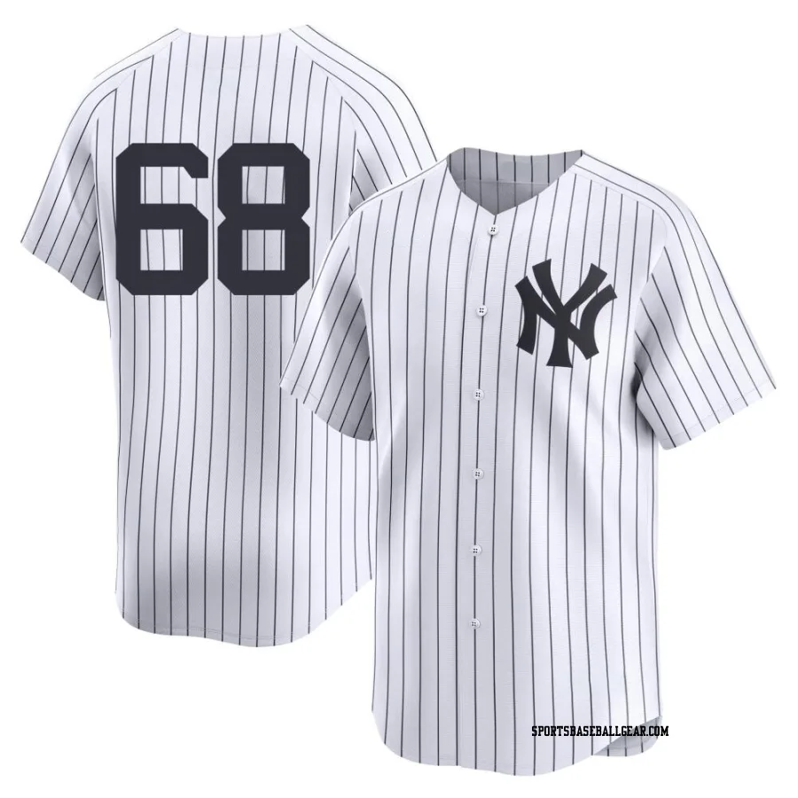 Clay Aguilar Youth New York Yankees White Limited Yankee Home 2nd Jersey