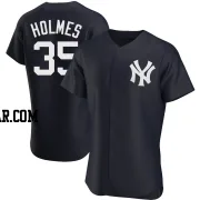 Clay Holmes Men's New York Yankees Navy Authentic Alternate Jersey