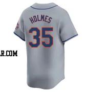 Clay Holmes Youth New York Mets Gray Limited Away Jersey