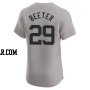 Clayton Beeter Men's New York Yankees Gray Elite Road 2024 World Series Jersey