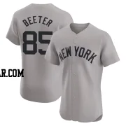 Clayton Beeter Men's New York Yankees Gray Elite Road Jersey