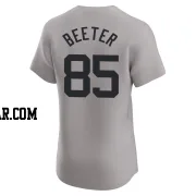 Clayton Beeter Men's New York Yankees Gray Elite Road Jersey