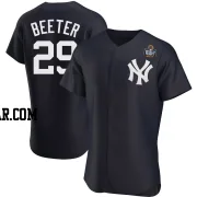 Clayton Beeter Men's New York Yankees Navy Authentic Alternate 2024 World Series Jersey