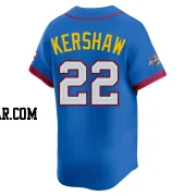 Clayton Kershaw Men's Los Angeles Dodgers Blue Limited National League 2025 All-Star Edition Jersey