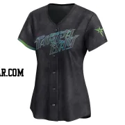 Coco Montes Women's Tampa Bay Rays Charcoal Limited 2024 City Connect Jersey