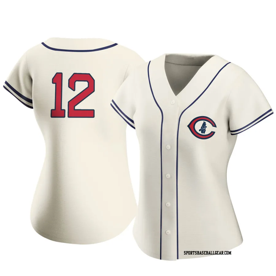 Codi Heuer Women's Chicago Cubs Cream Replica 2022 Field Of Dreams Jersey