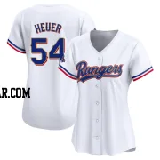 Codi Heuer Women's Texas Rangers Gold Limited White 2024 Collection Jersey