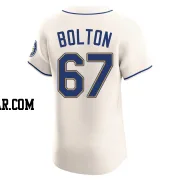 Cody Bolton Men's Seattle Mariners Cream Elite Alternate Jersey