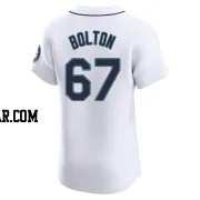 Cody Bolton Men's Seattle Mariners White Elite Home Jersey