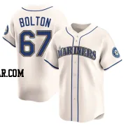 Cody Bolton Youth Seattle Mariners Cream Limited Alternate Jersey