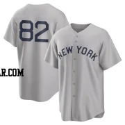 Cody Morris Men's New York Yankees Gray Replica 2021 Field of Dreams Jersey