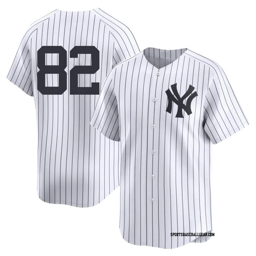 Cody Morris Men's New York Yankees White Limited Yankee Home 2nd Jersey