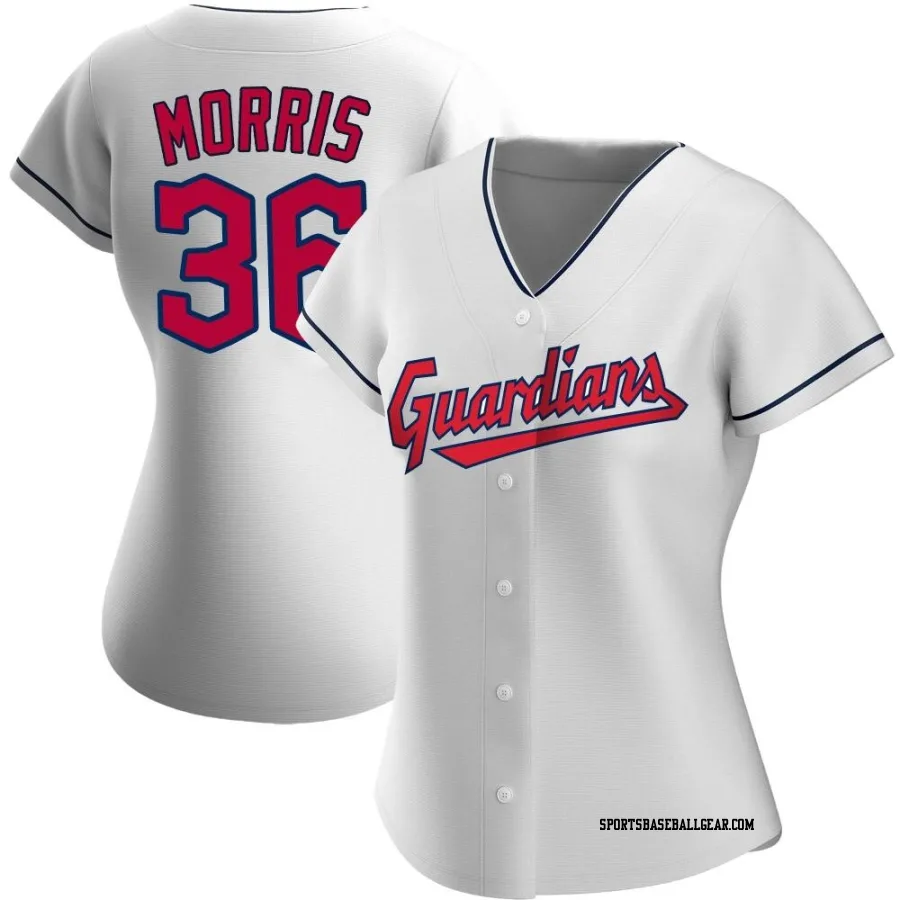 Cody Morris Women's Cleveland Guardians White Replica Home Jersey