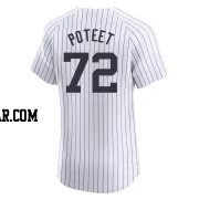Cody Poteet Men's New York Yankees White Elite Home Jersey