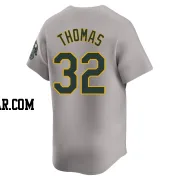 Colby Thomas Men's Oakland Athletics Gray Limited Away Jersey