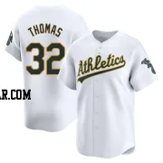 Colby Thomas Men's Oakland Athletics White Limited Home Jersey