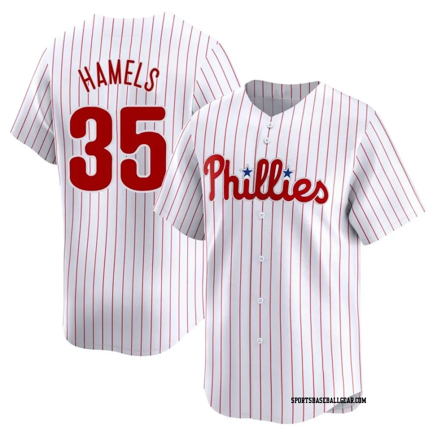 Cole Hamels Youth Philadelphia Phillies White Limited Home Jersey