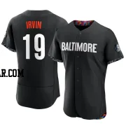 Cole Irvin Men's Baltimore Orioles Black Authentic 2023 City Connect Jersey