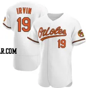 Cole Irvin Men's Baltimore Orioles White Authentic Home Jersey