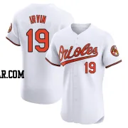 Cole Irvin Men's Baltimore Orioles White Elite Home Jersey