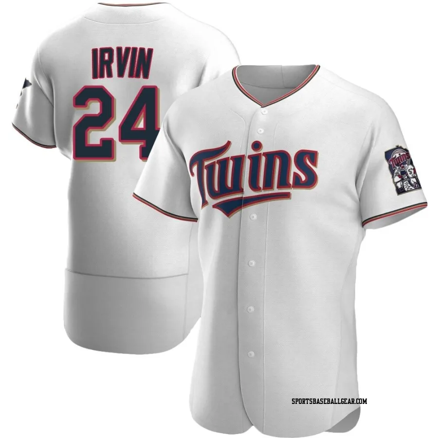 Cole Irvin Men's Minnesota Twins White Authentic Home Jersey