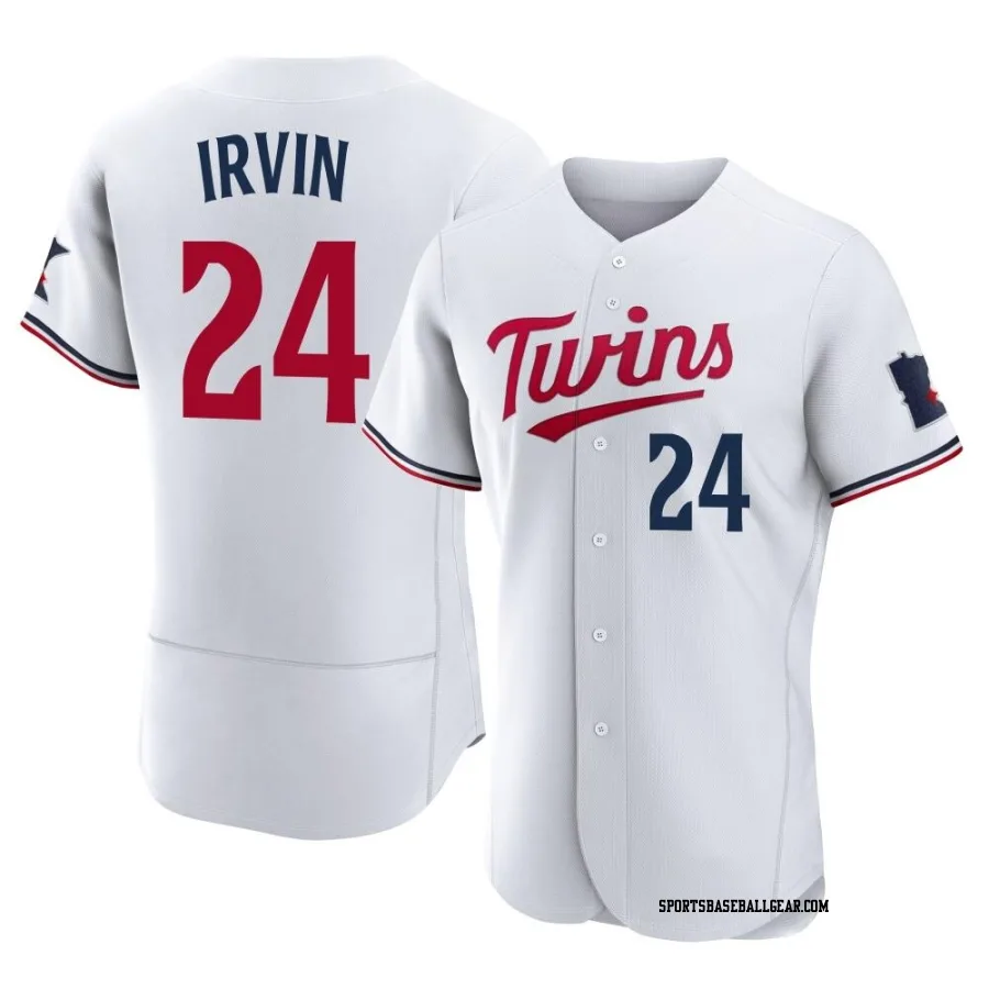 Cole Irvin Men's Minnesota Twins White Authentic Home Jersey