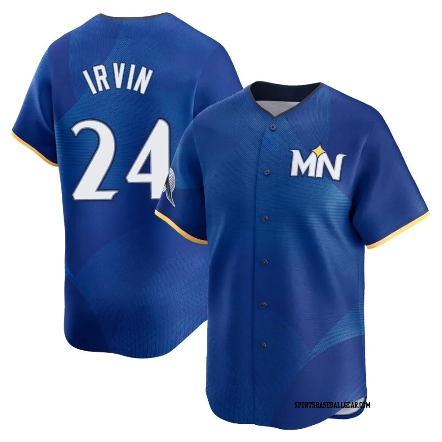 Cole Irvin Youth Minnesota Twins Royal Limited 2024 City Connect Jersey