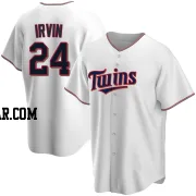 Cole Irvin Youth Minnesota Twins White Replica Home Jersey