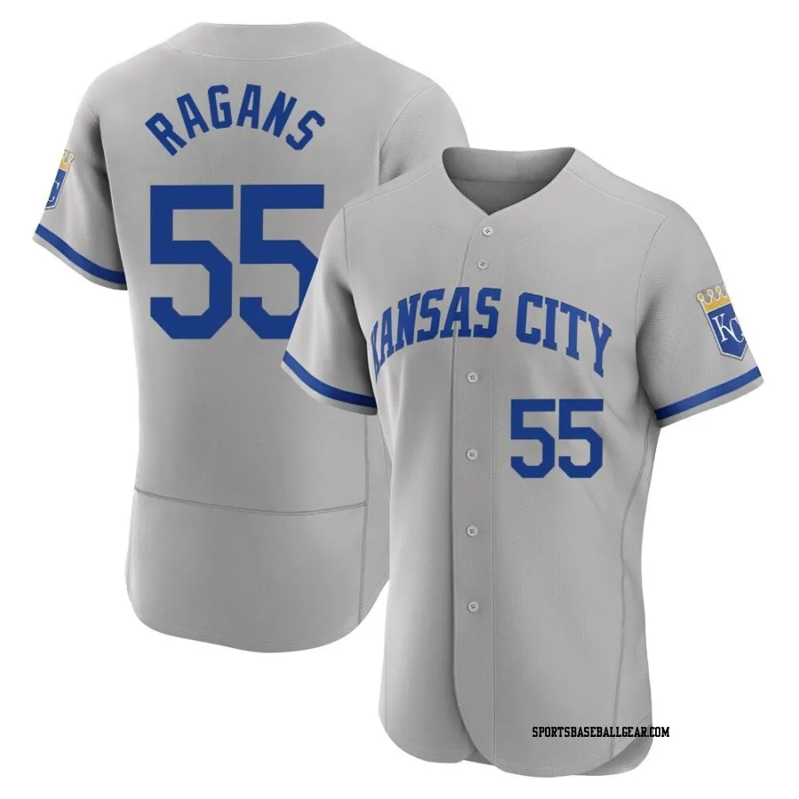 Cole Ragans Men's Kansas City Royals Gray Authentic 2022 Road Jersey