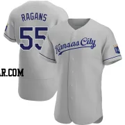 Cole Ragans Men's Kansas City Royals Gray Authentic Road Jersey