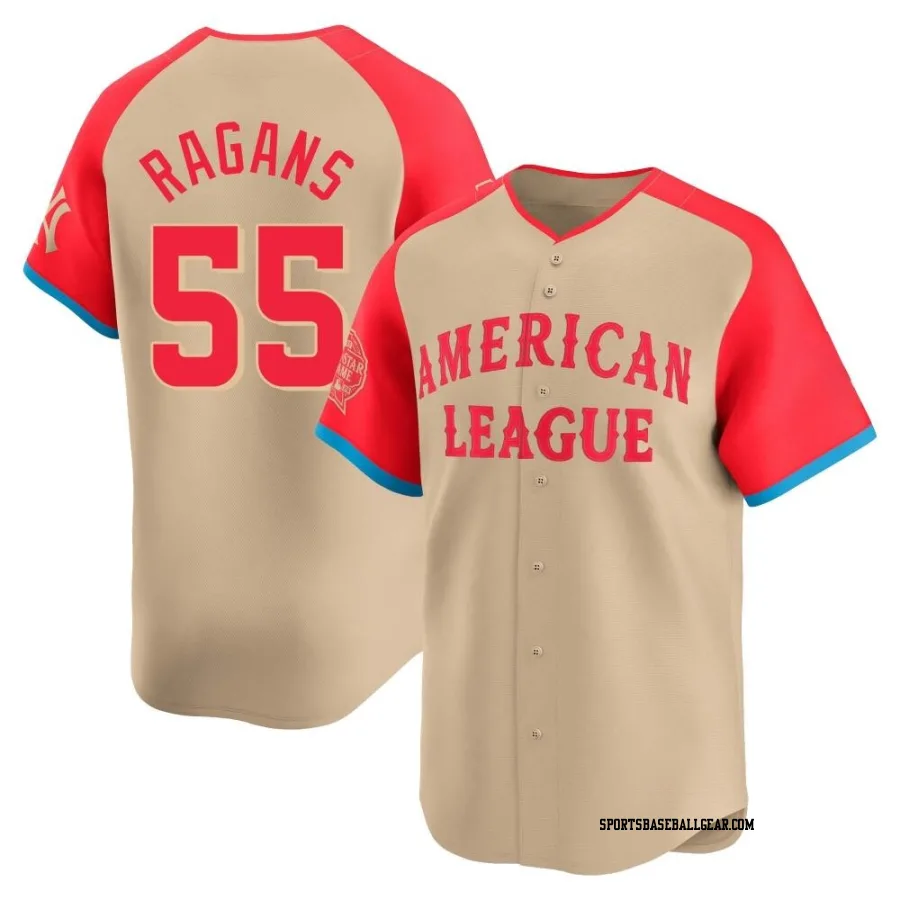 Cole Ragans Youth Kansas City Royals Cream Limited American League 2024 All-Star Game Jersey