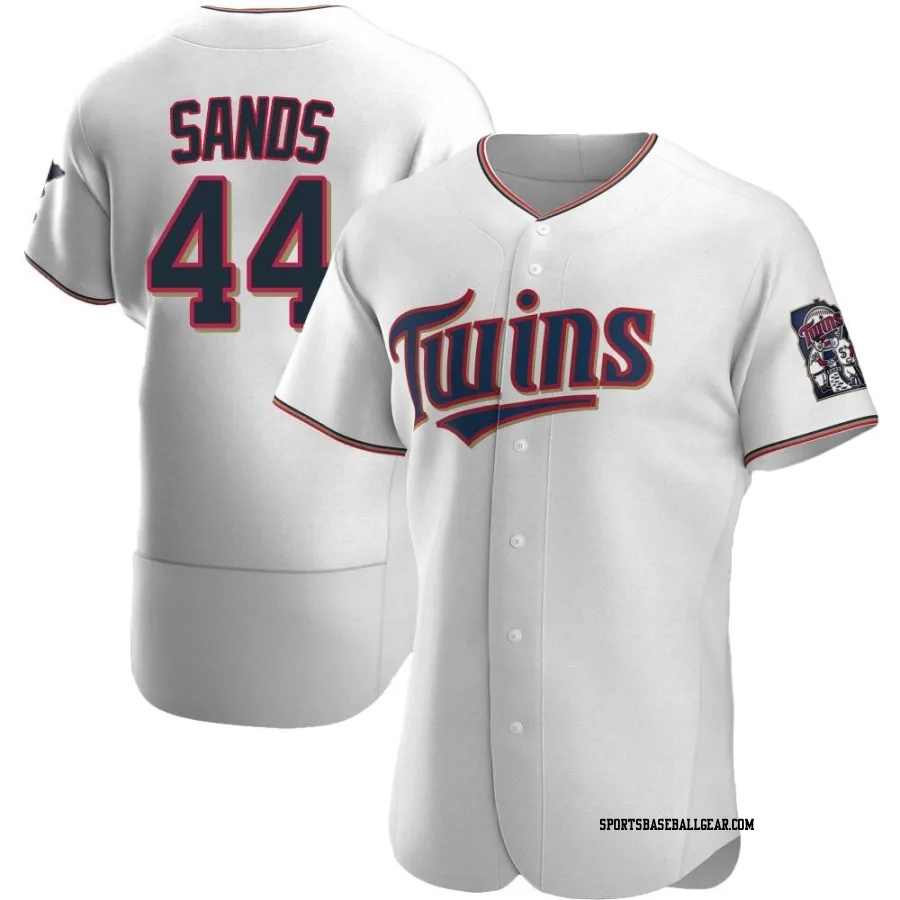 Cole Sands Men's Minnesota Twins White Authentic Home Jersey