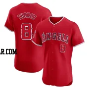Cole Tucker Men's Los Angeles Angels Red Elite Alternate Jersey