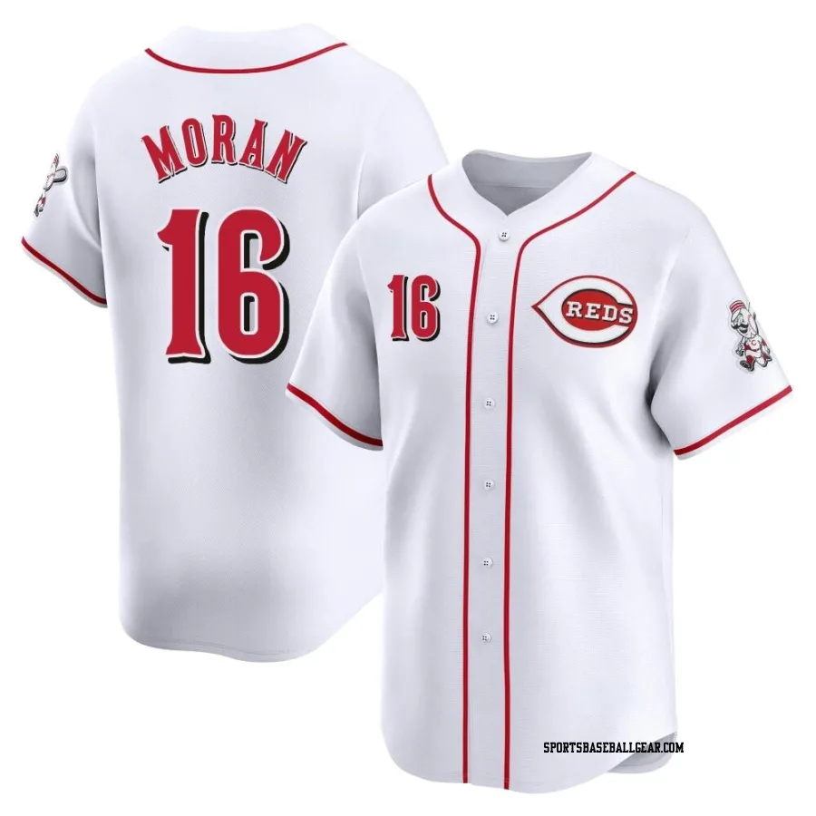 Colin Moran Youth Cincinnati Reds White Limited Home Jersey
