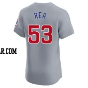 Colin Rea Men's Chicago Cubs Gray Elite Road Jersey