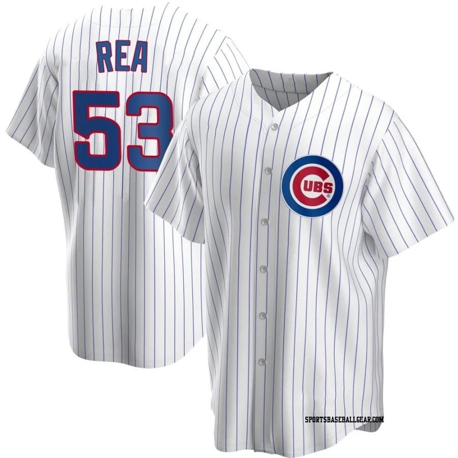 Colin Rea Men's Chicago Cubs White Replica Home Jersey