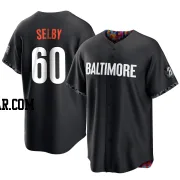 Colin Selby Youth Baltimore Orioles Black Replica 2023 City Connect Jersey