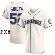 Collin Snider Men's Seattle Mariners Cream Elite Alternate Jersey