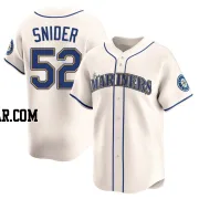Collin Snider Men's Seattle Mariners Cream Limited Alternate Jersey