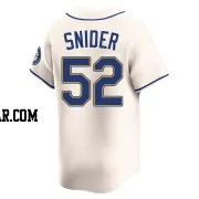 Collin Snider Men's Seattle Mariners Cream Limited Alternate Jersey