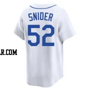 Collin Snider Youth Seattle Mariners White Limited Throwback Cooperstown Collection Jersey