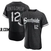 Colson Montgomery Men's Chicago White Sox Black Authentic 2021 City Connect Jersey