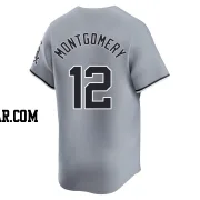 Colson Montgomery Men's Chicago White Sox Gray Limited Road Jersey